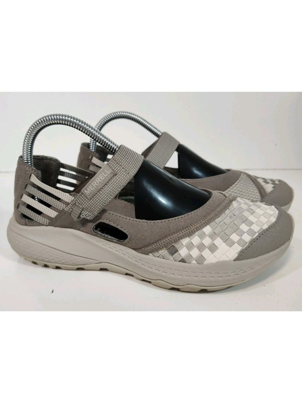 Merrell Bravada 2 Wrap Mary Jane Sandals Womens 8 Moon Gray J037102 Quantum Grip